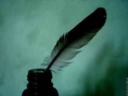 une plume pour ecrire